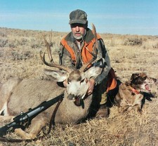 Reggie and one of the many deer he has taken with us